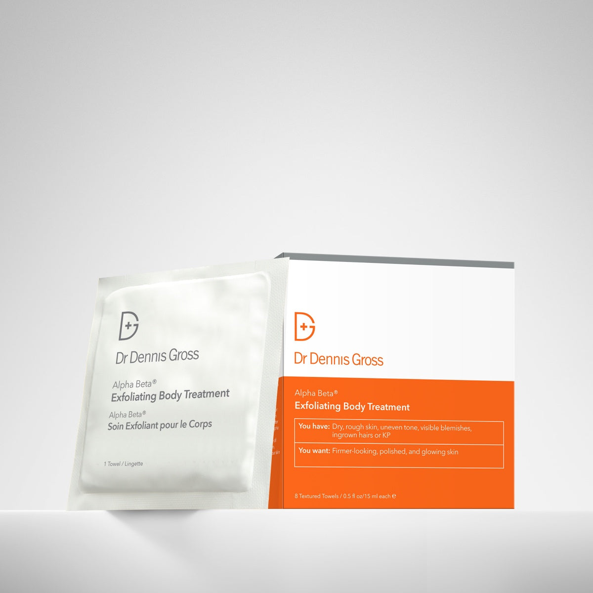 Dr. Gross Alpha Beta Body Exfoliator-8 Pack