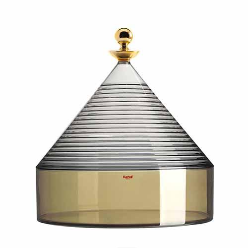 Trullo by Fabio Novembre for Kartell Vases, Bowls. & Objects Kartell Smoke Grey/Green