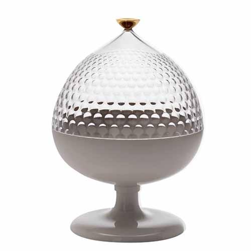 Pumo by Fabio Novembre for Kartell Vases, Bowls. & Objects Kartell Transparent/White