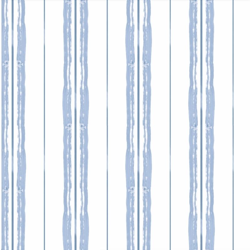 Sanibel Stripe Wallpaper by Victoria Larson for Cailini Coastal