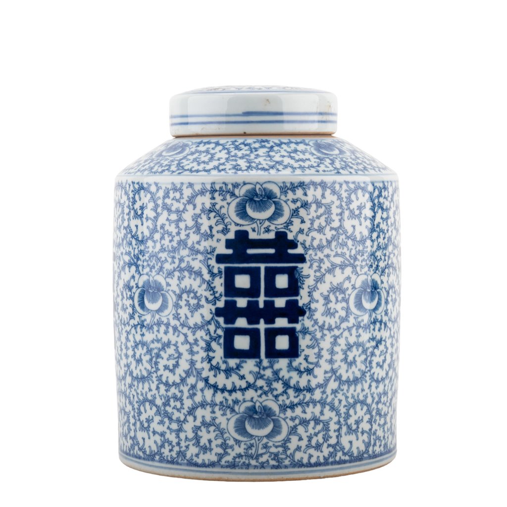 Porcelain Blue & White Petite Jar