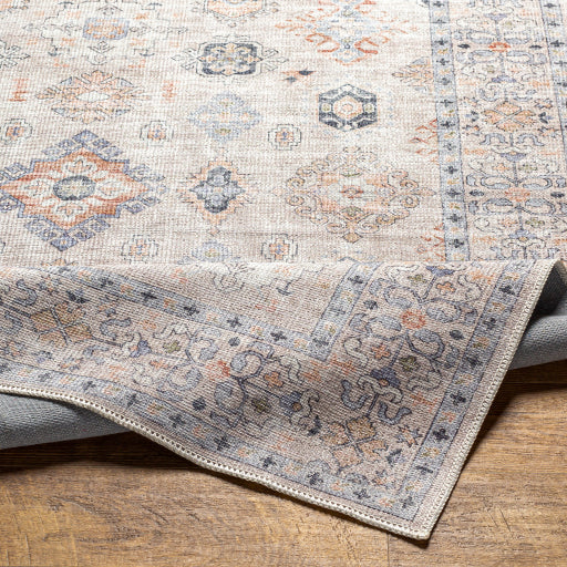 Alana Machine Washable Rug | Sky