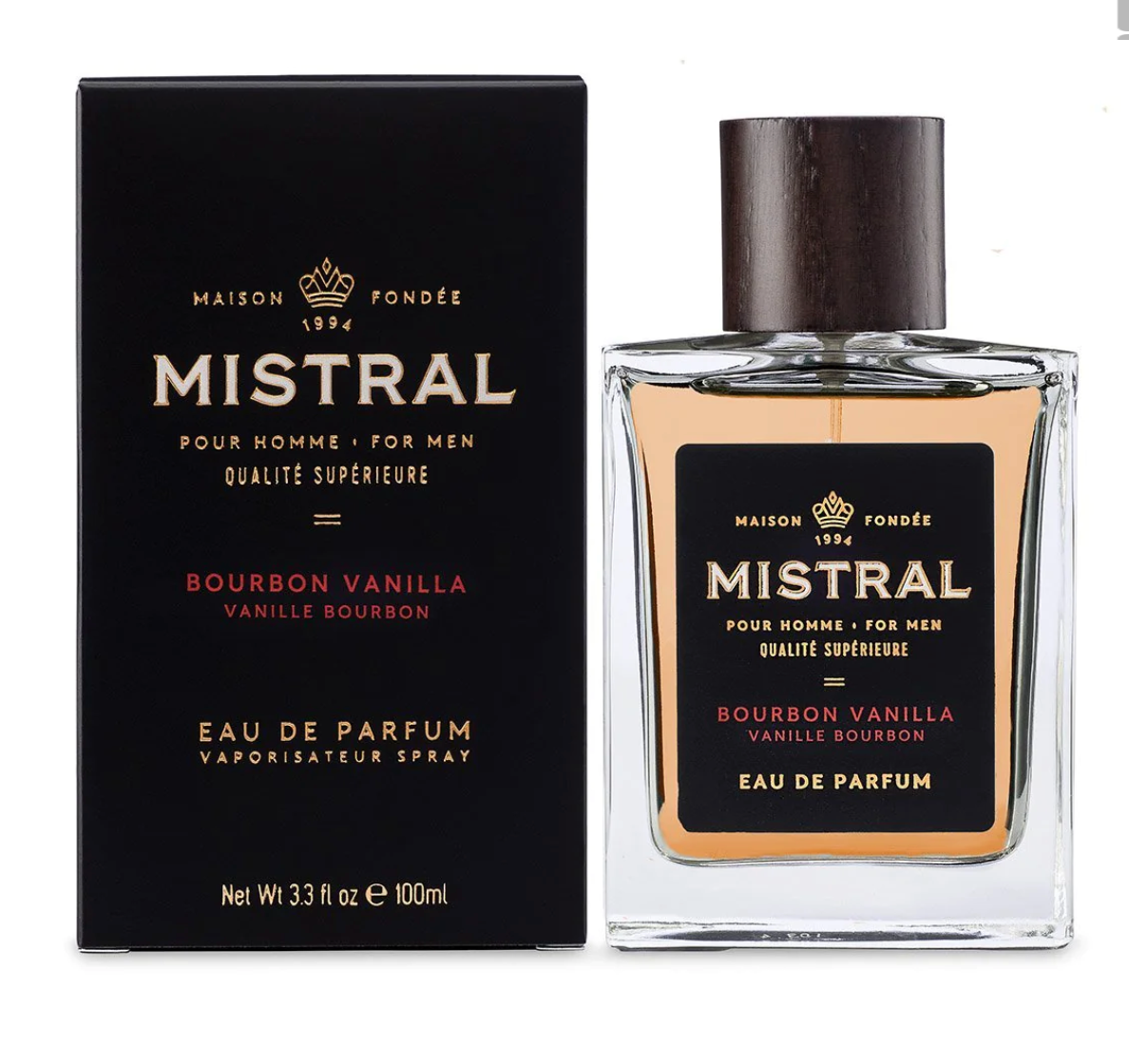 Bourbon Vanilla Eau De Parfum 3.3oz.