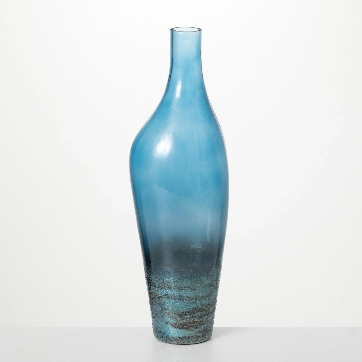 Blue Vase 19.5"H