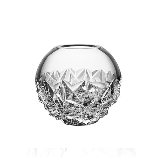 Carat 4.5" Small Glass Globe Vase by Orrefors