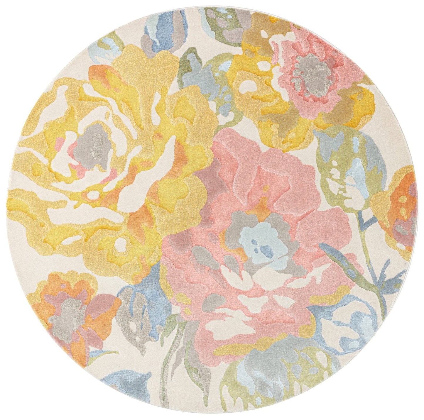 City 466118-AK990 Round Rug