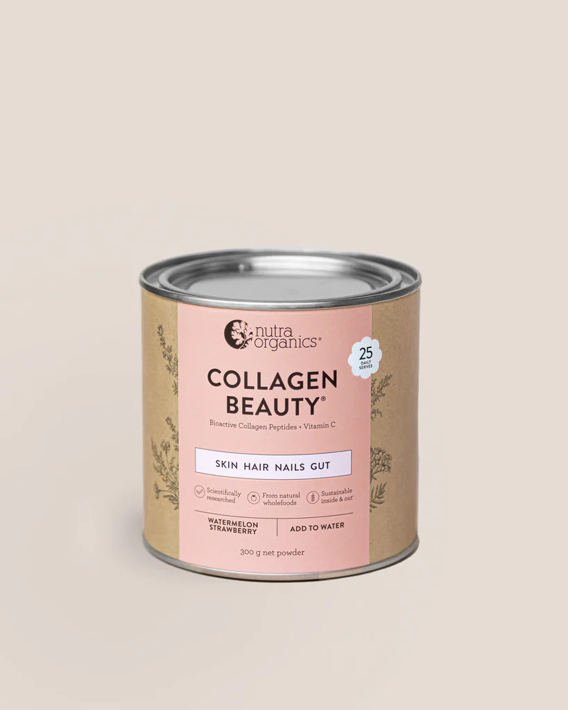 Nutra Organics Collagen Beauty Watermelon Strawberry 300g
