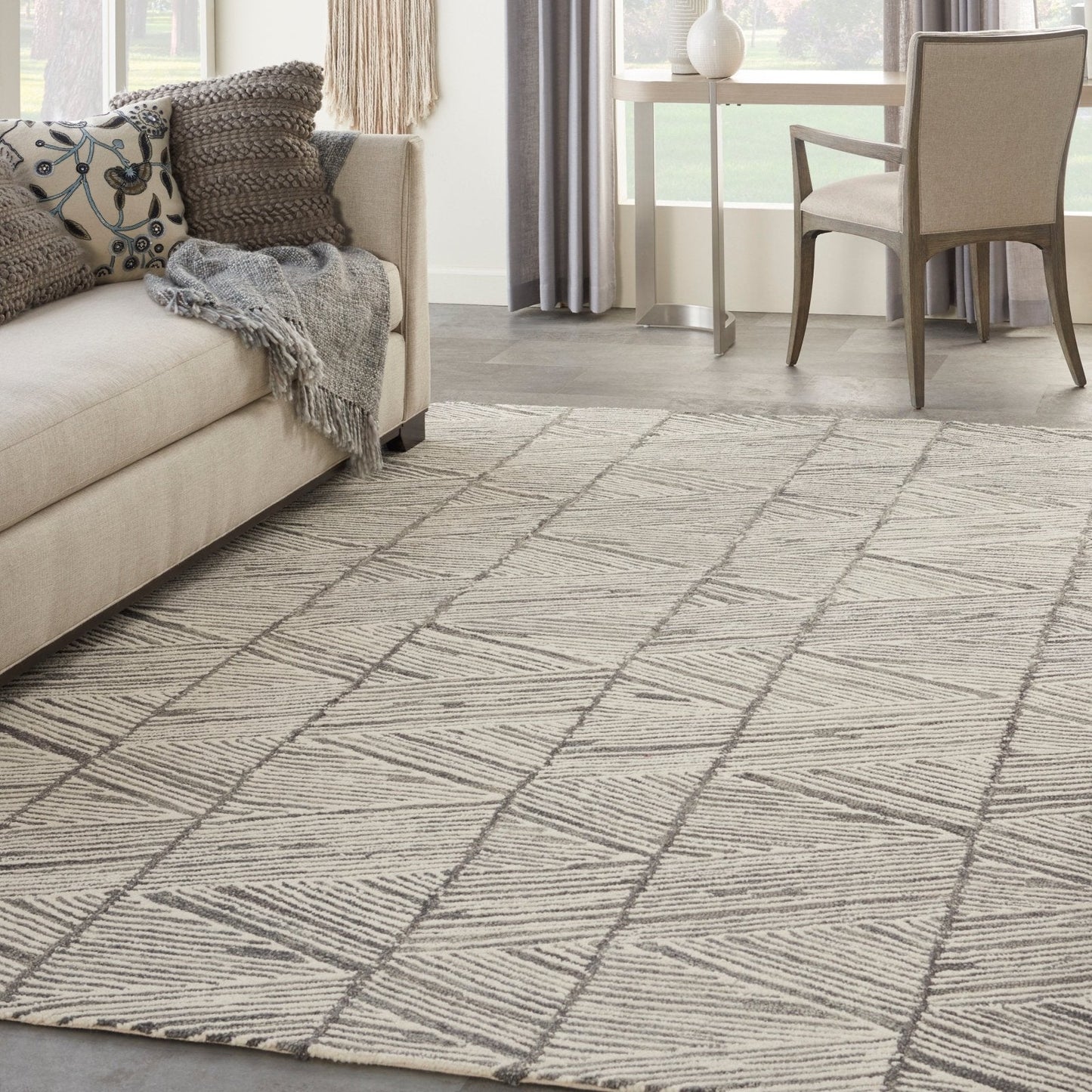 Colorado CLR01 GRYWT Rug
