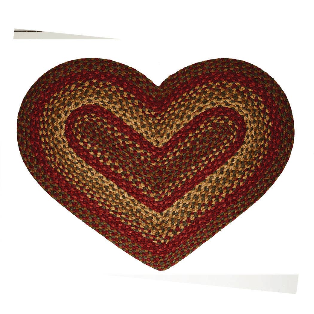 Cinnamon Braided Rug & Tabletop Collection BR-175
