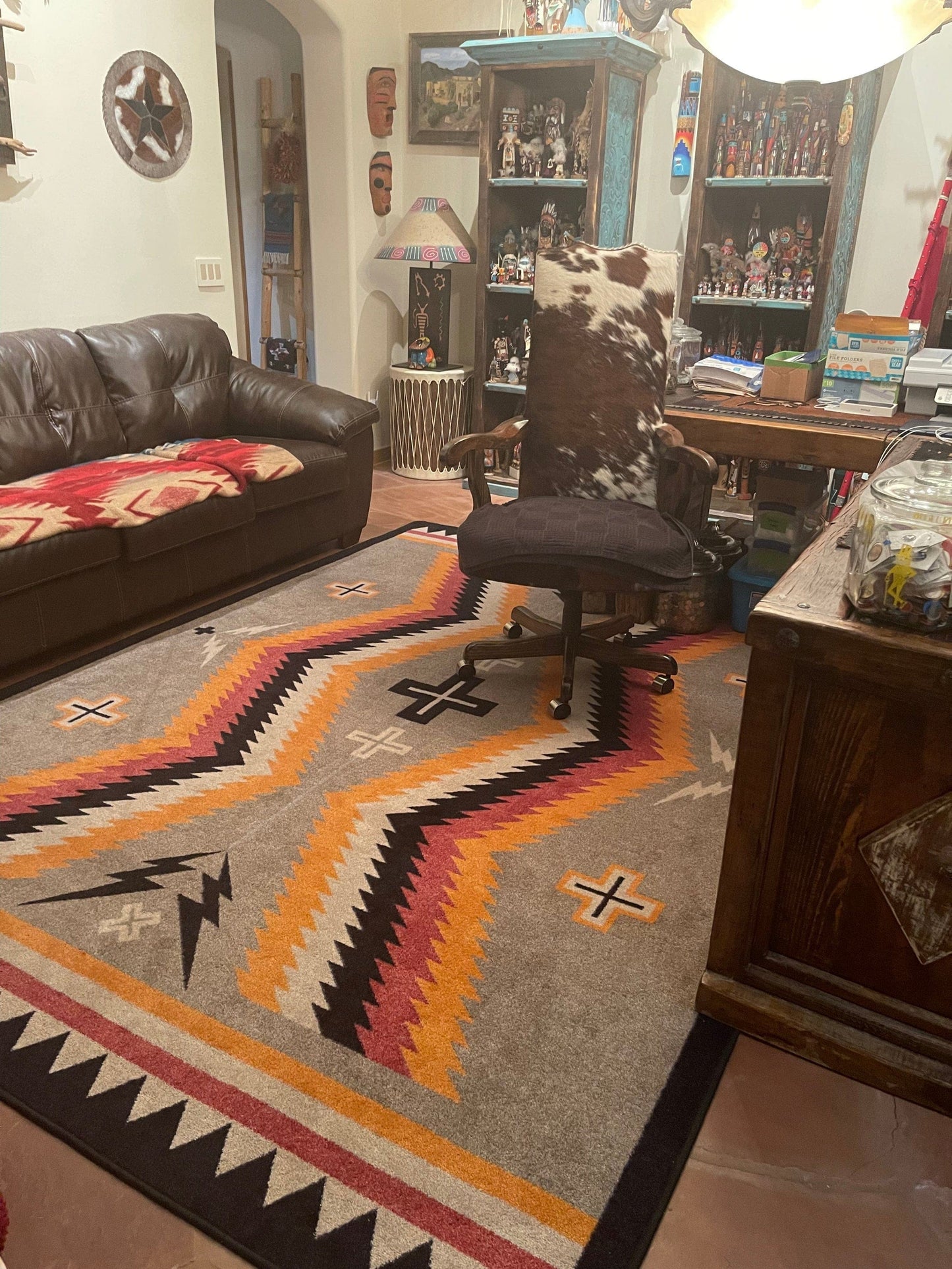 Fury peaks black frame area RUG