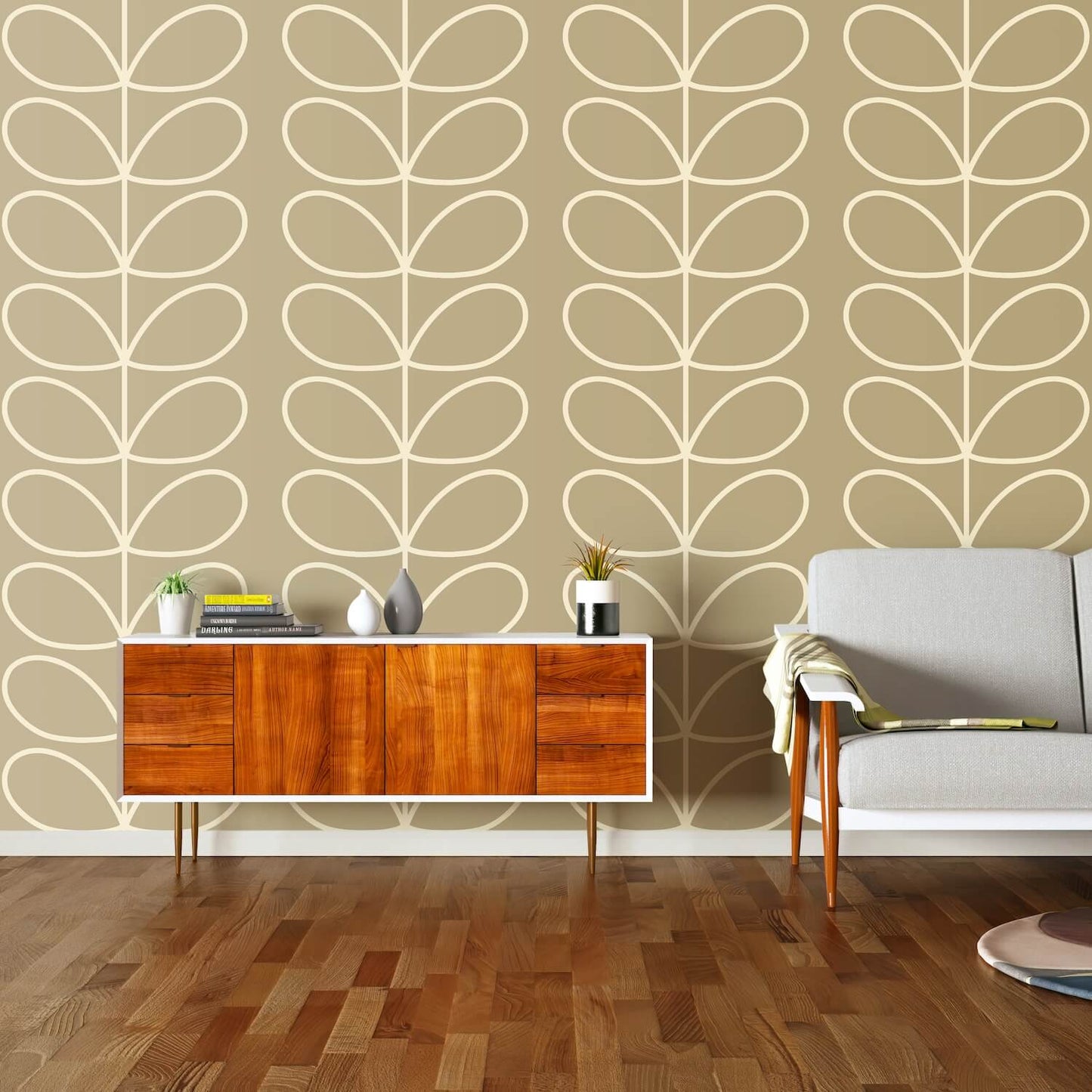 Giant Linear Stem Stone Wallpaper - 52cm x 10m ROW