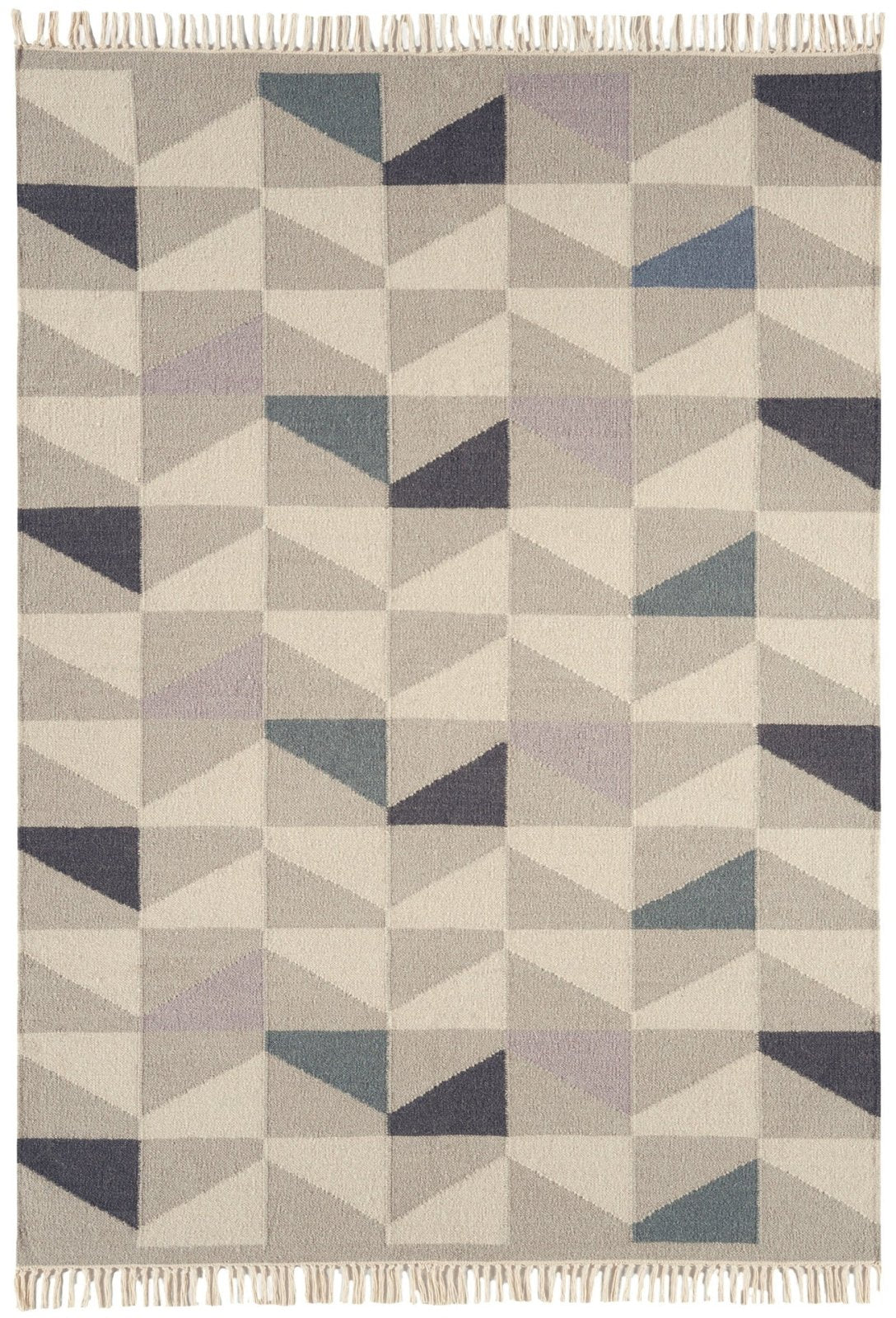 Hackney Geo Heather Rug