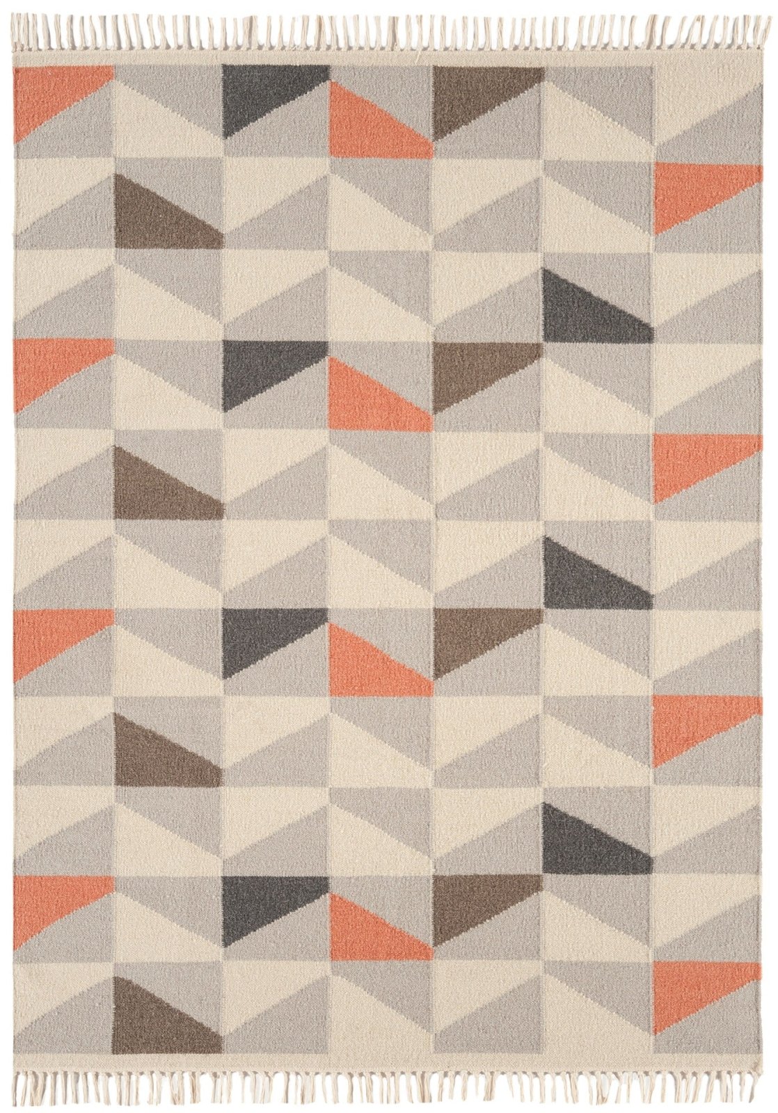 Hackney Geo Melon Rug