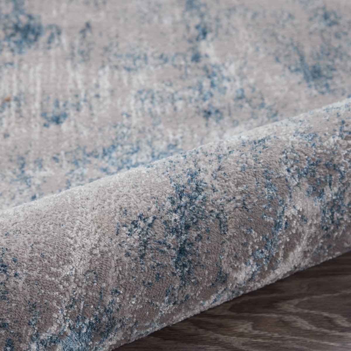 Kathy Ireland Royal Terrace KI45 Grey / Blue Rug