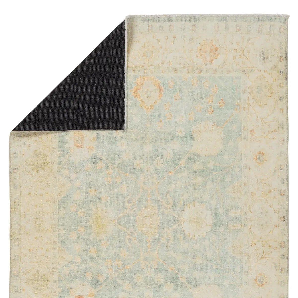 Lovato Area Rug in Yellow, Blue and Green Tones