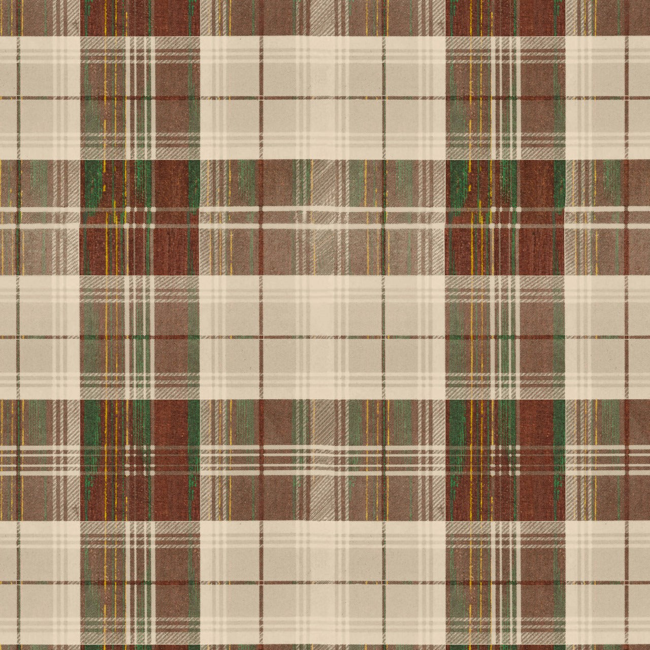 Countryside Plaid Wallpaper