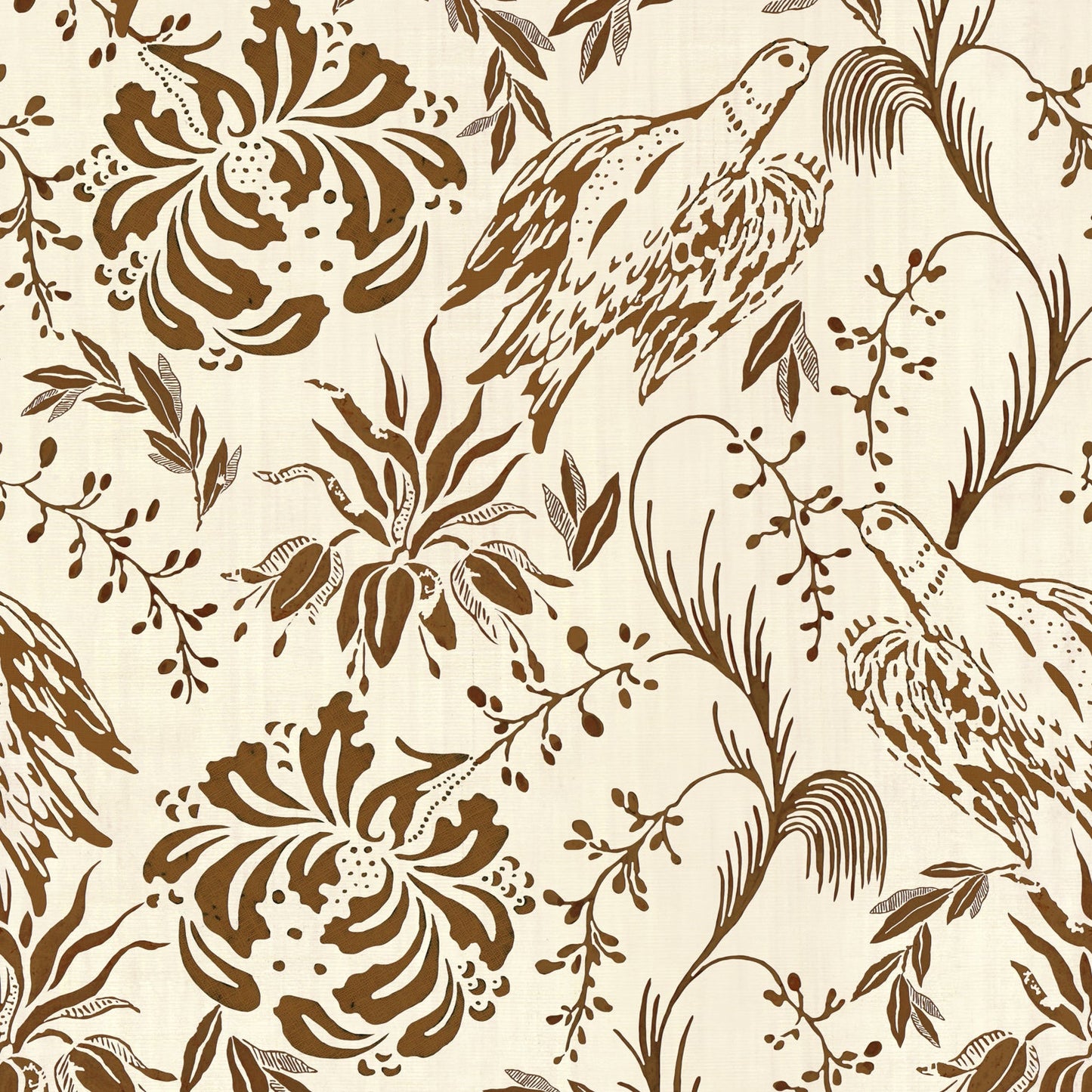 Folk Embroidery Wallpaper
