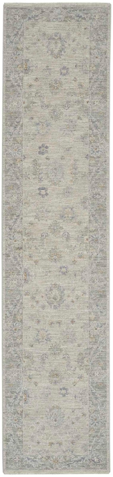Nourison Infinite IFT03 Light Grey Runner Rug
