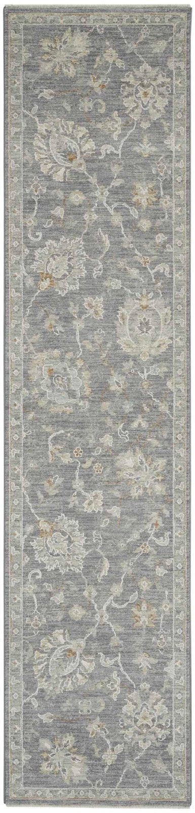 Nourison Infinite IFT04 Charcoal Runner Rug