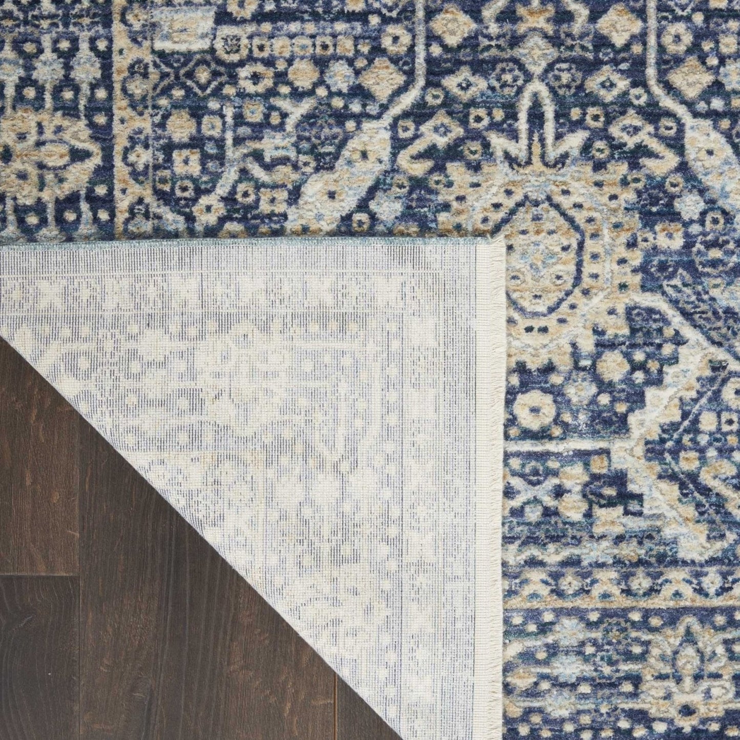 Nourison Lustrous Weave LUW03 Blue Rug