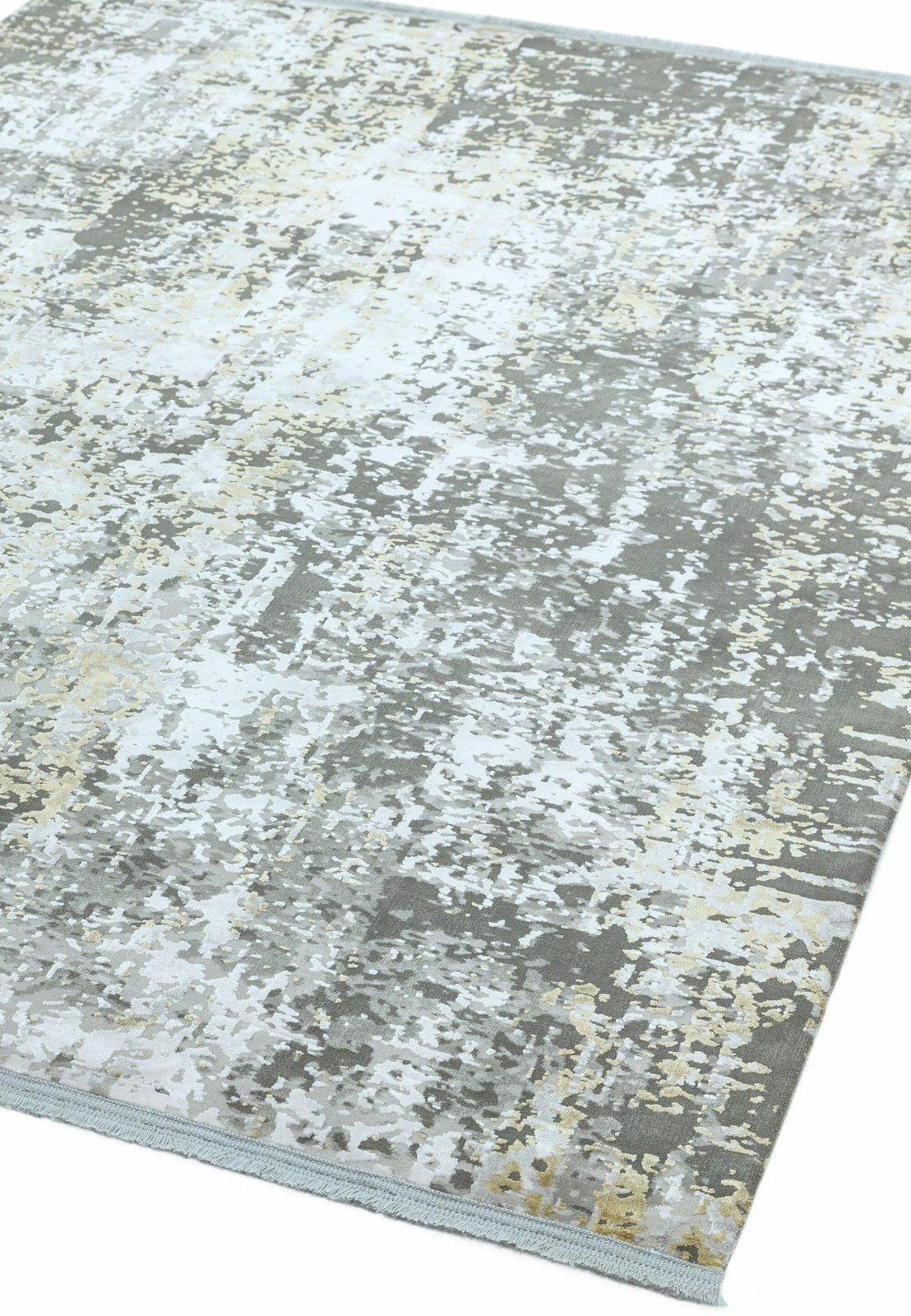 Olympia OL06 Grey Gold Abstract Rug