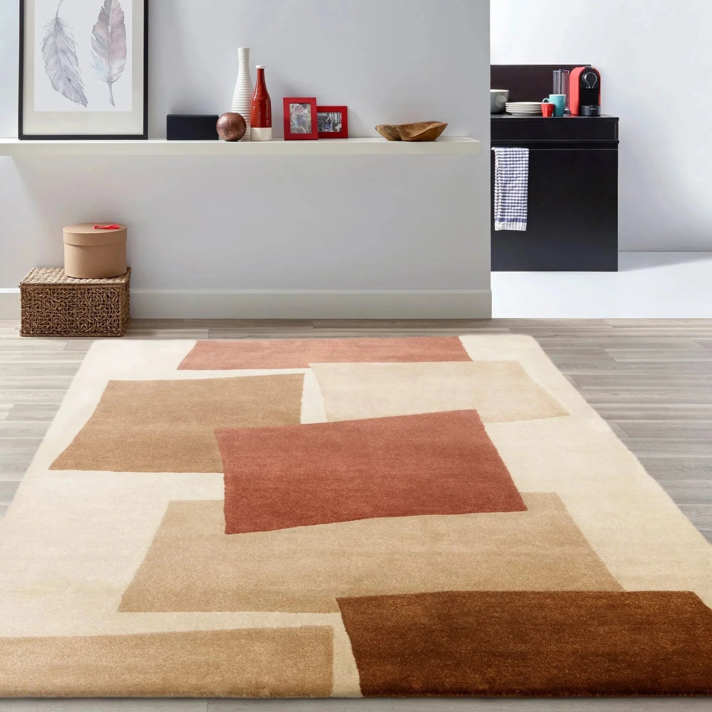 Romy 13 Papercut Red Rug