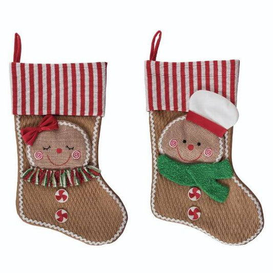 Merry Gingerbread Man Stocking