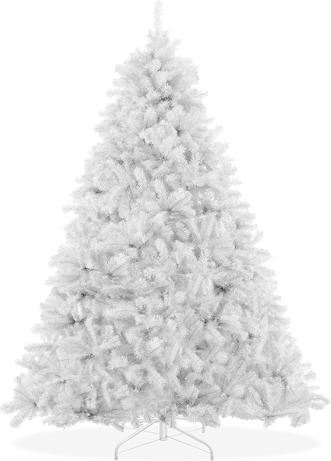 Casafield 6FT Black Spruce Artificial Holiday Christmas Tree with Sturdy Metal Stand Home & Garden > Decor > Seasonal & Holiday Decorations Casafield White 7.5 Ft