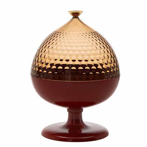 Pumo by Fabio Novembre for Kartell Vases, Bowls. & Objects Kartell Amber/Brick Red