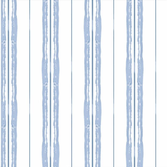 Sanibel Stripe Wallpaper by Victoria Larson for Cailini Coastal