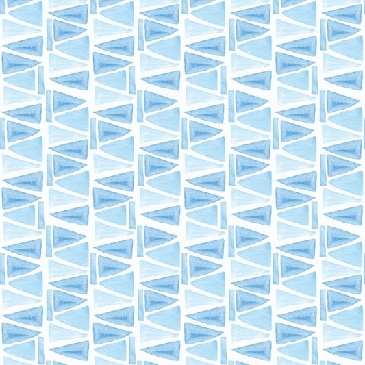 Signal Wallpaper by Victoria Larson for Cailini Coastal