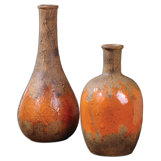 Uttermost - Kadam Ceramic Vases S/2 - 19825