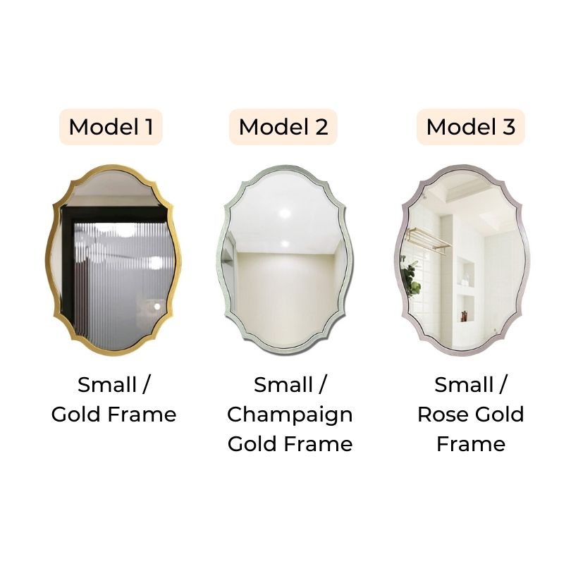 Modern Geometric Decorative Wall Mirror