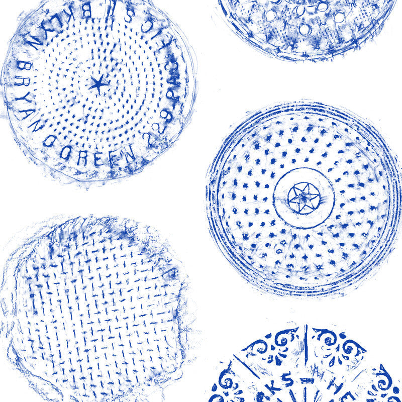 Brooklyn Manhole Wallpaper