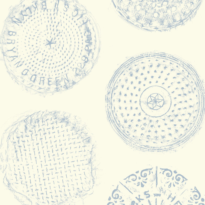 Brooklyn Manhole Wallpaper