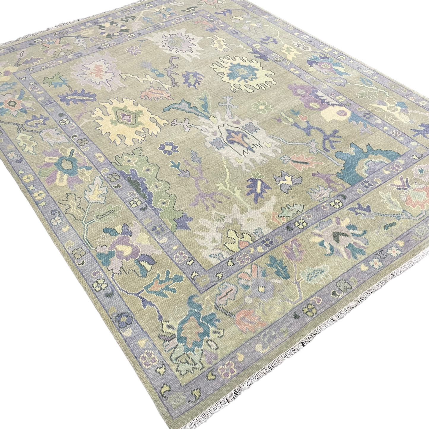 Estelle Oushak Rug in Lilac
