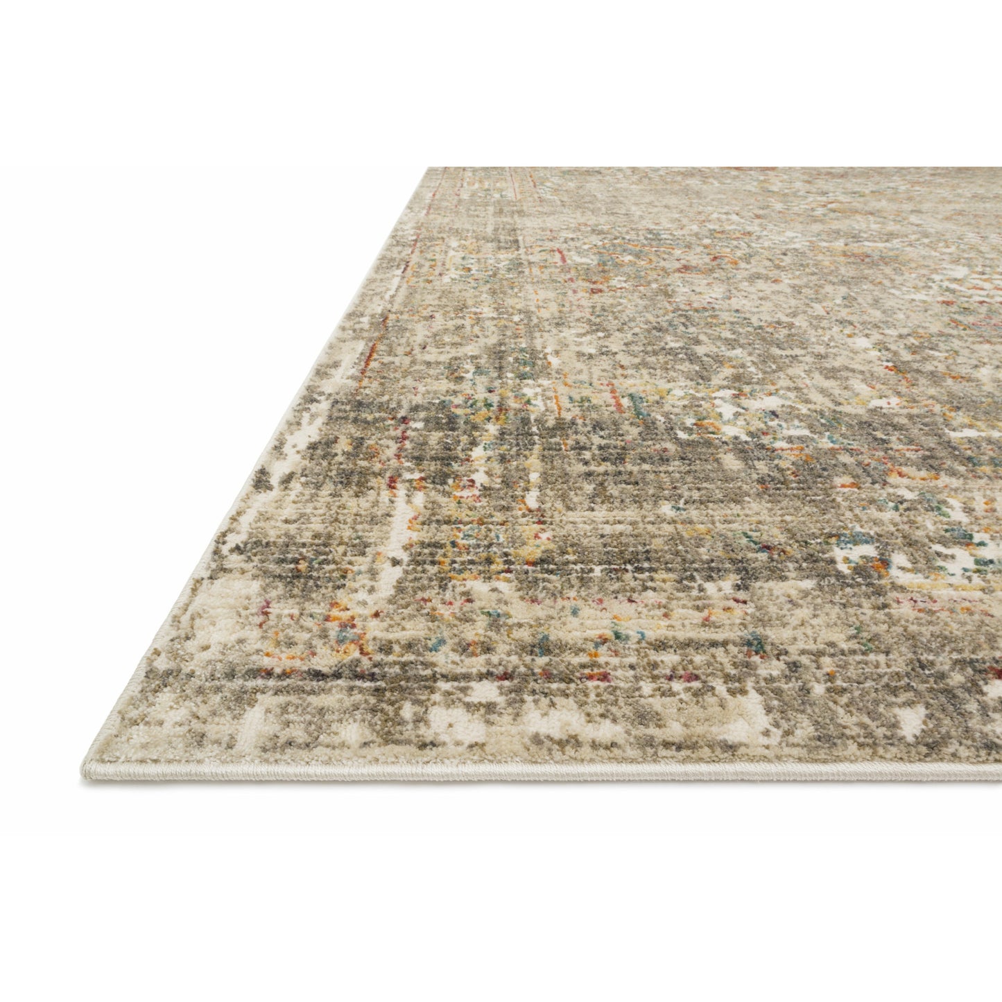 Linnea Rug 05 | Magnolia Home by Joanna Gaines x Loloi | Multi / Taupe