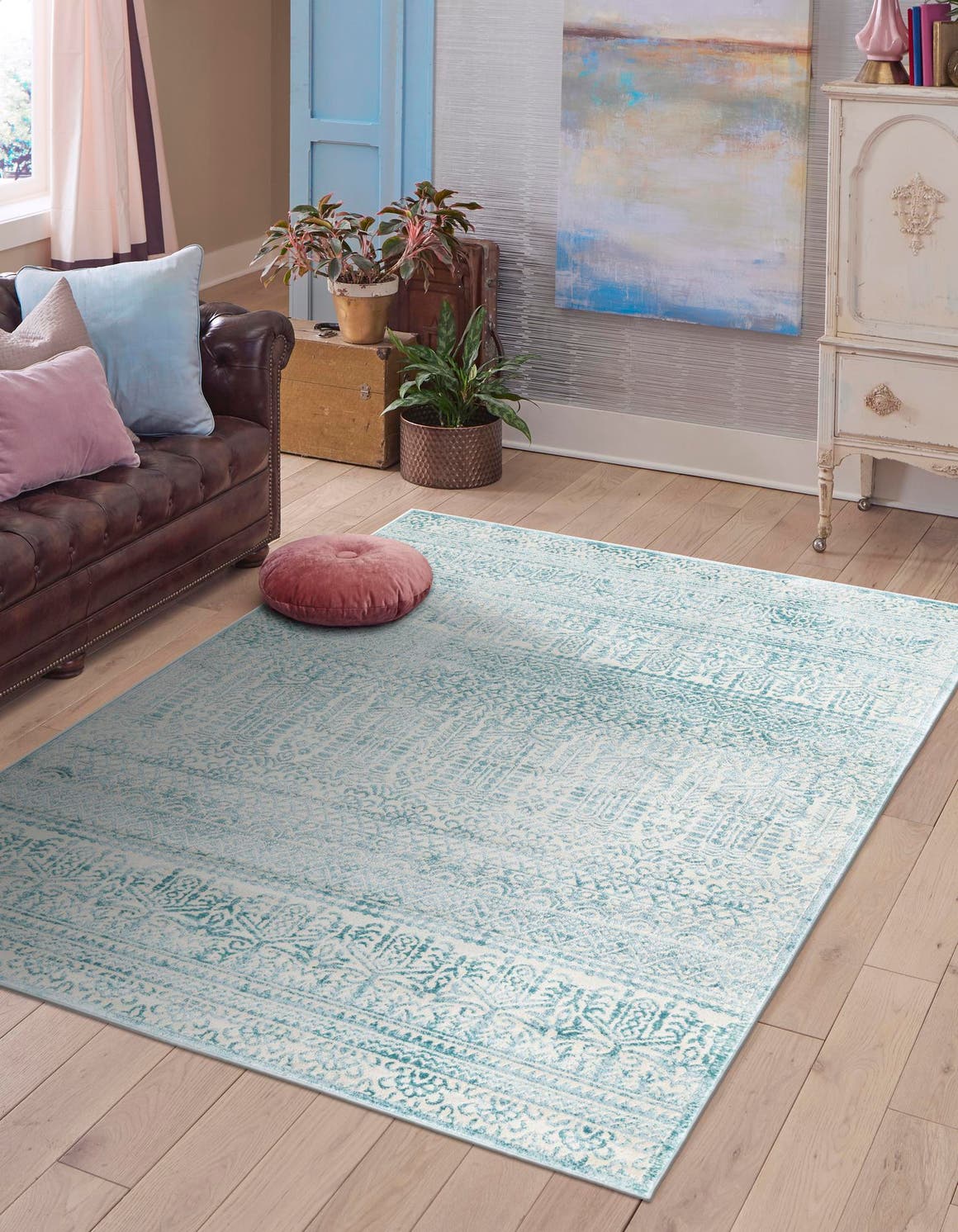 Cloisters Indoor Rug - Teal