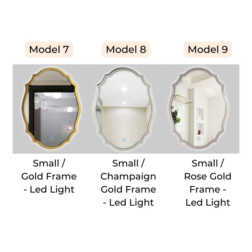 Modern Geometric Decorative Wall Mirror