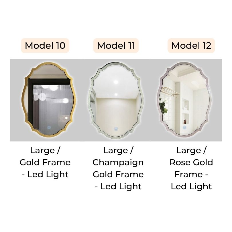 Modern Geometric Decorative Wall Mirror