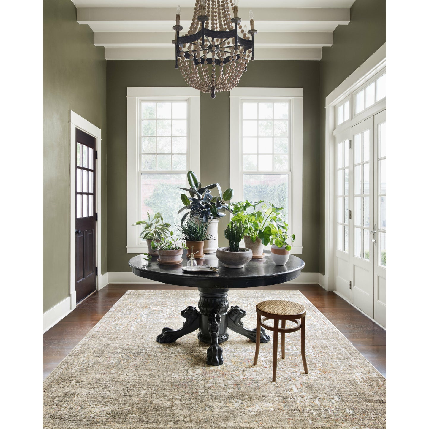 Linnea Rug 05 | Magnolia Home by Joanna Gaines x Loloi | Multi / Taupe