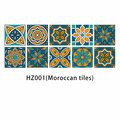 10PCS Self-Adhesive Tile Stickers for Water and Oil-Proof Wall Decor