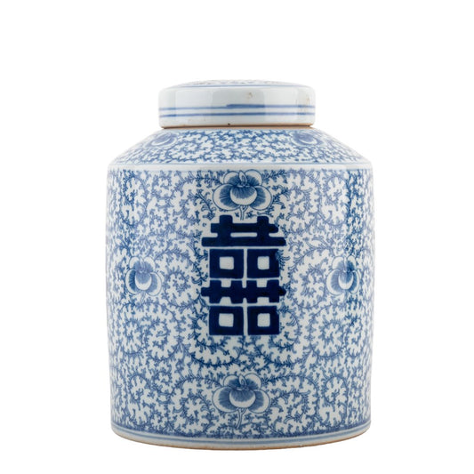 Porcelain Blue & White Petite Jar
