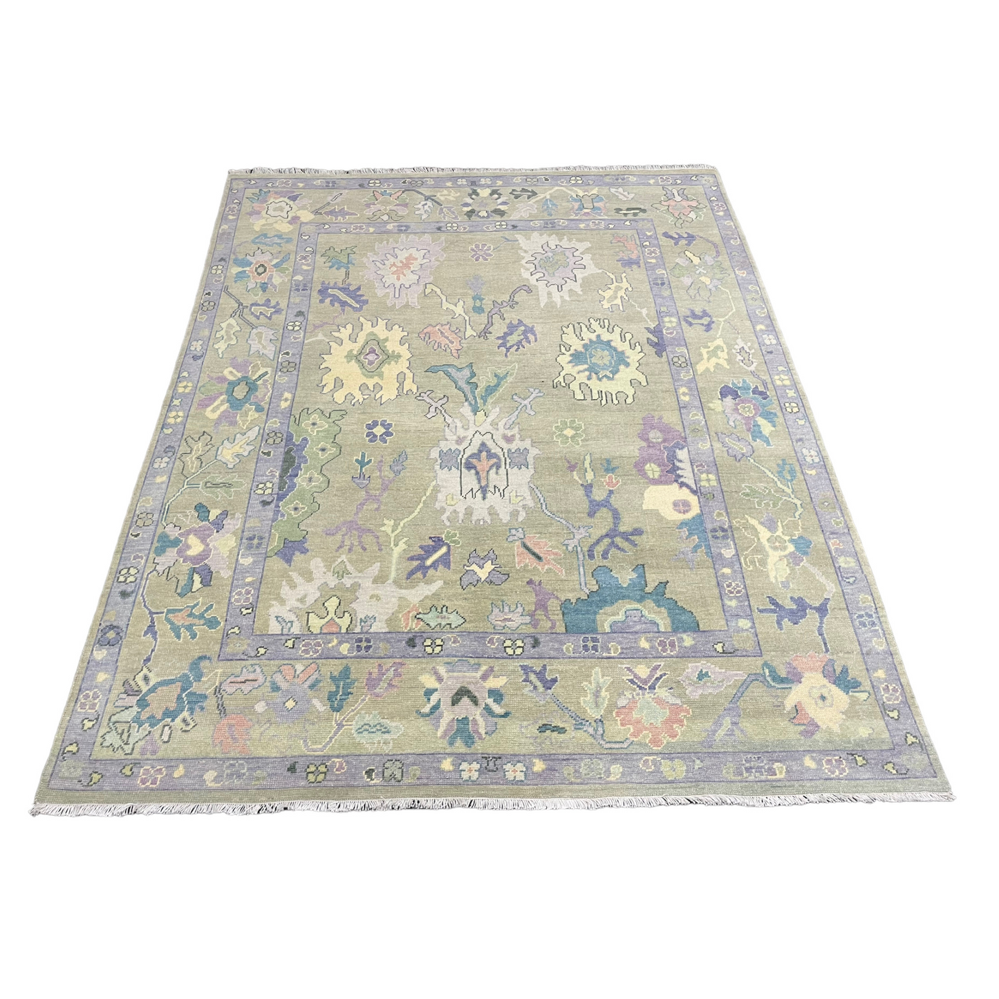 Estelle Oushak Rug in Lilac