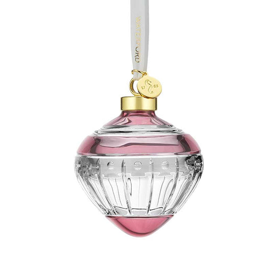 Winter Wonders Winter Rose Bauble Rose Crystal Ornament, 3.6" by Waterford