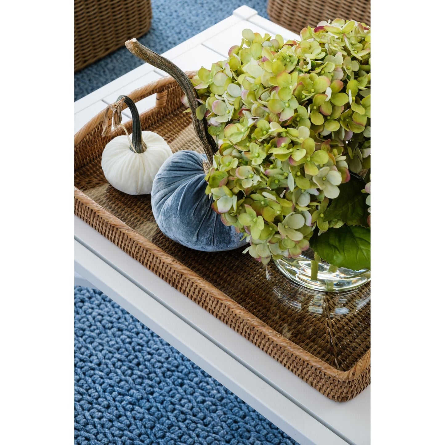 Savannah Indoor/Outdoor Rug - Denim Blue