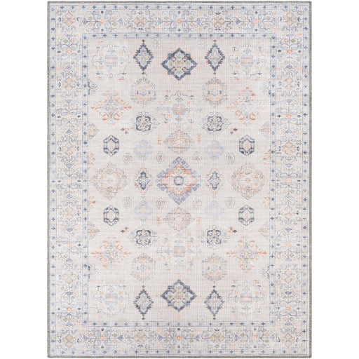 Alana Machine Washable Rug | Sky