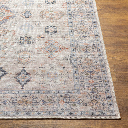 Alana Machine Washable Rug | Sky