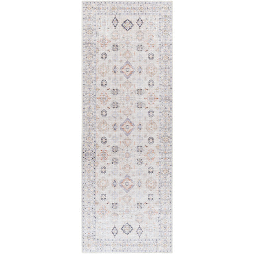 Alana Machine Washable Rug | Sky