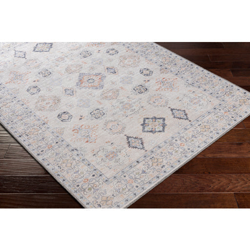 Alana Machine Washable Rug | Sky